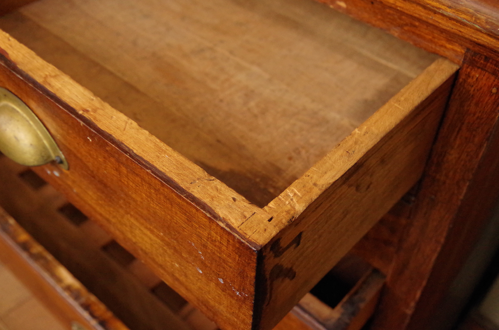 Antique Sacristy Cabinet