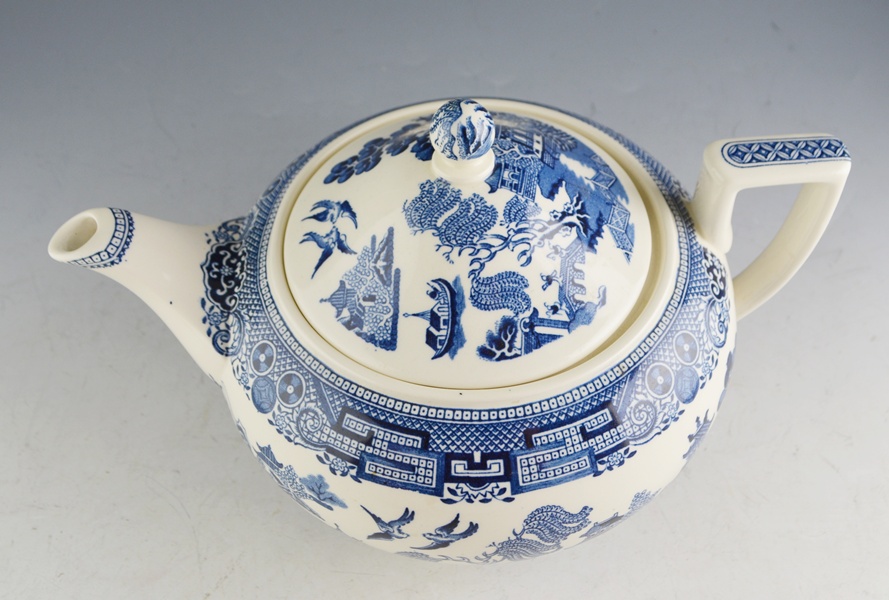 Wedgwood of Etruria & Barlaston "Willow" Porcelain Teapot
