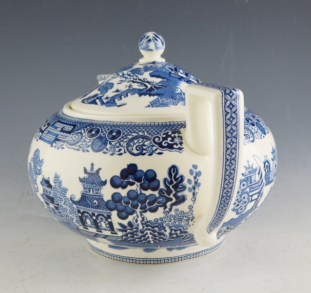 Wedgwood of Etruria & Barlaston "Willow" Porcelain Teapot