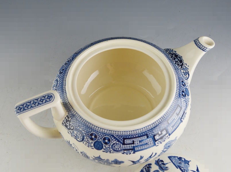 Wedgwood of Etruria & Barlaston "Willow" Porcelain Teapot