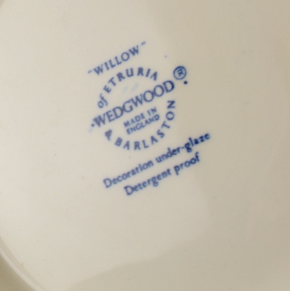 Wedgwood of Etruria & Barlaston "Willow" Porcelain Teapot