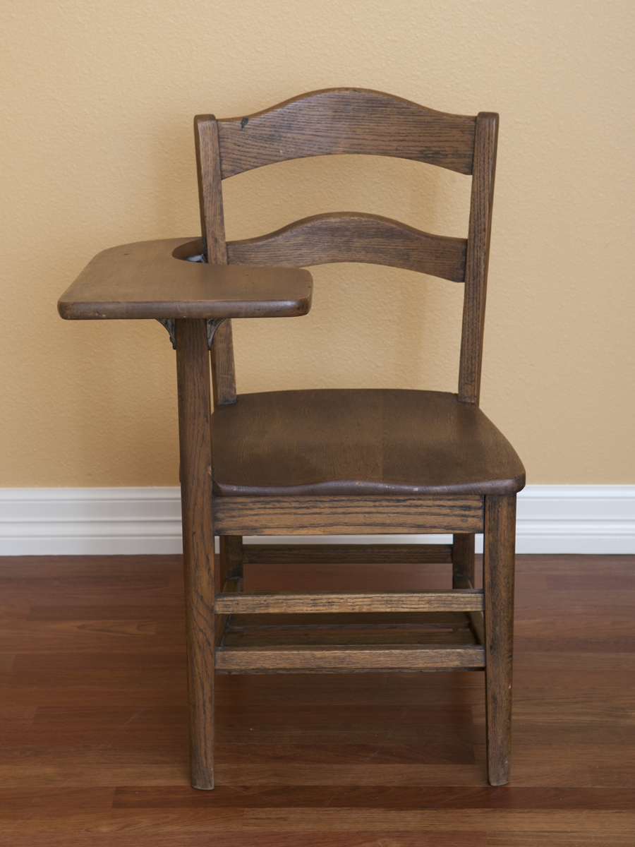 Antique Student Desk Chair