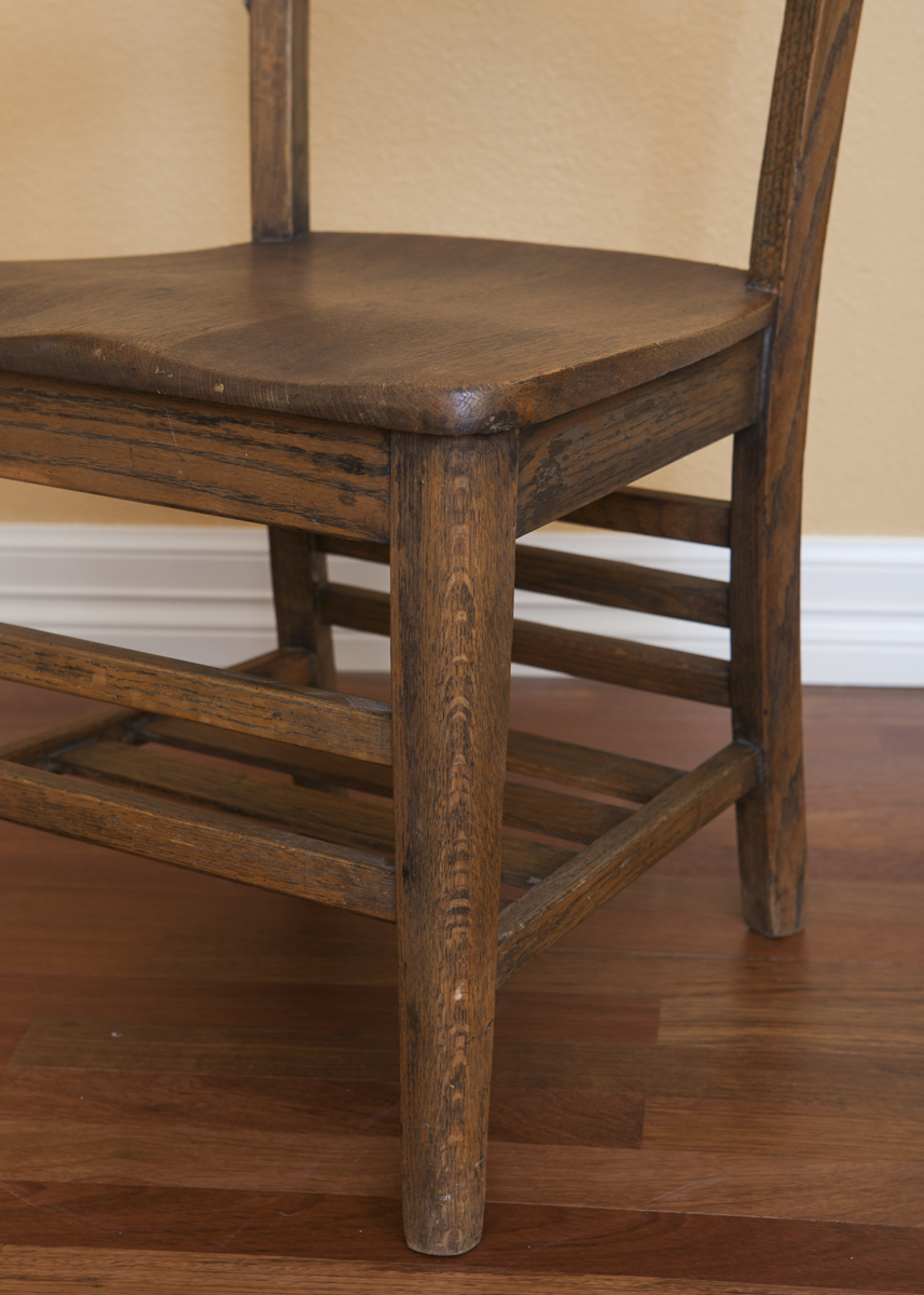 Antique Student Desk Chair