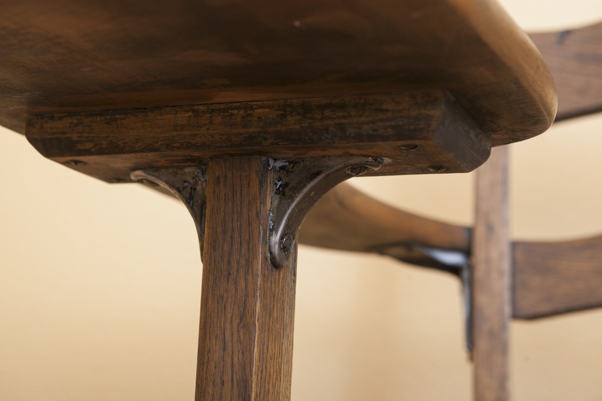 Antique Student Desk Chair