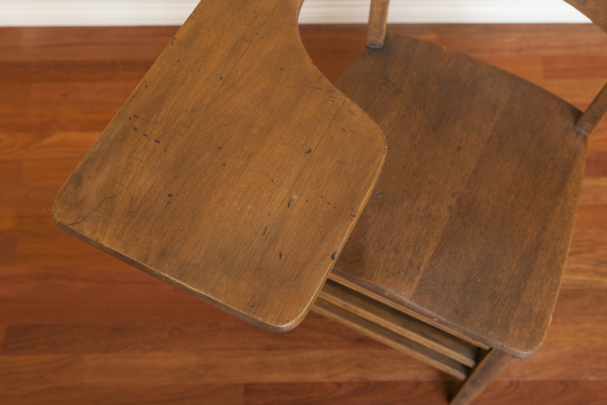 Antique Student Desk Chair