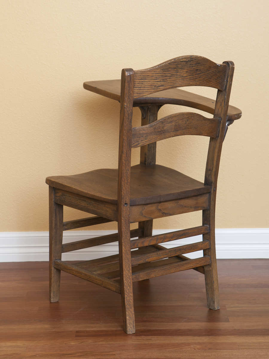 Antique Student Desk Chair