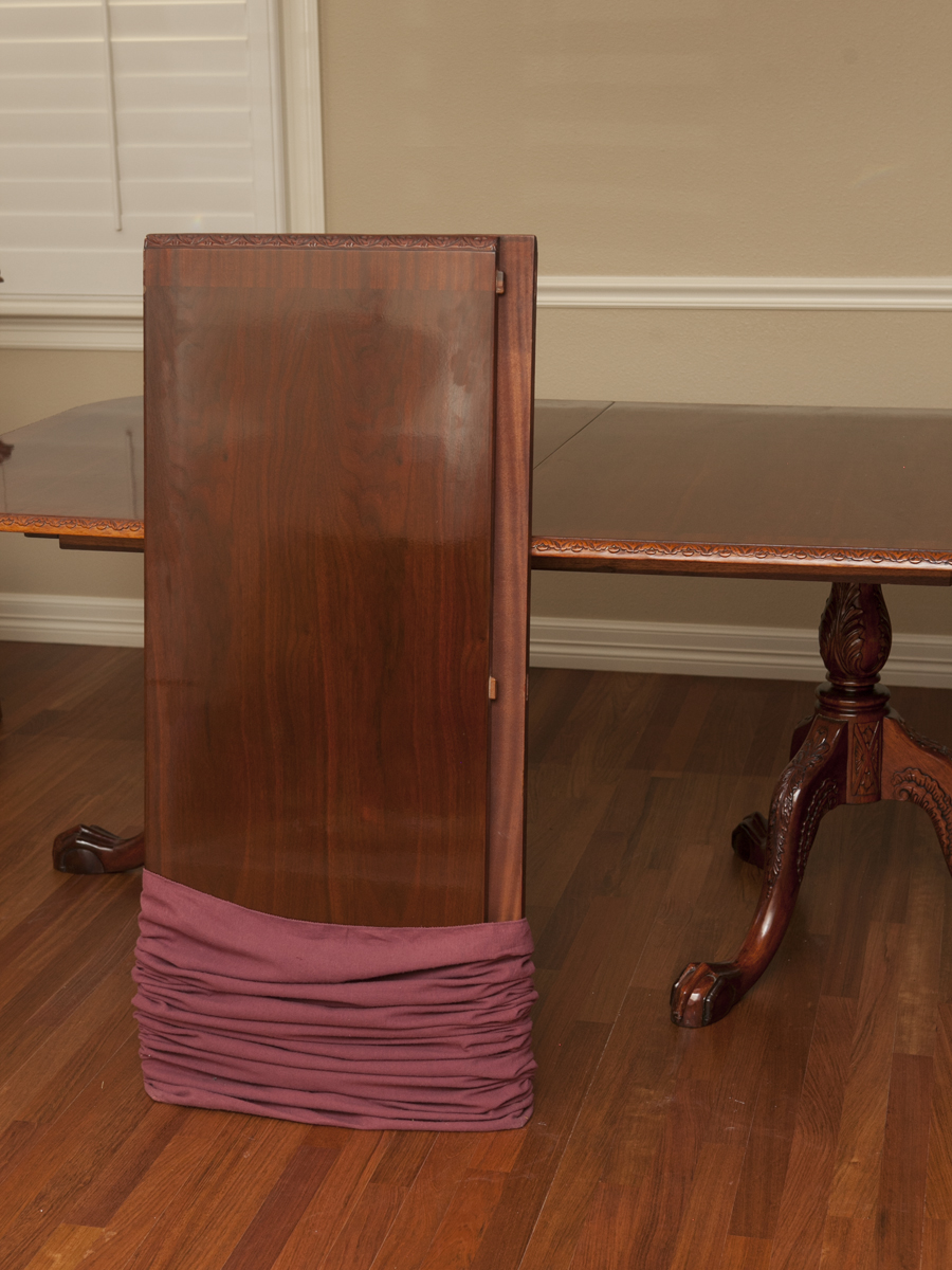 Custom Made Chippendale Style Dining Table and Chairs