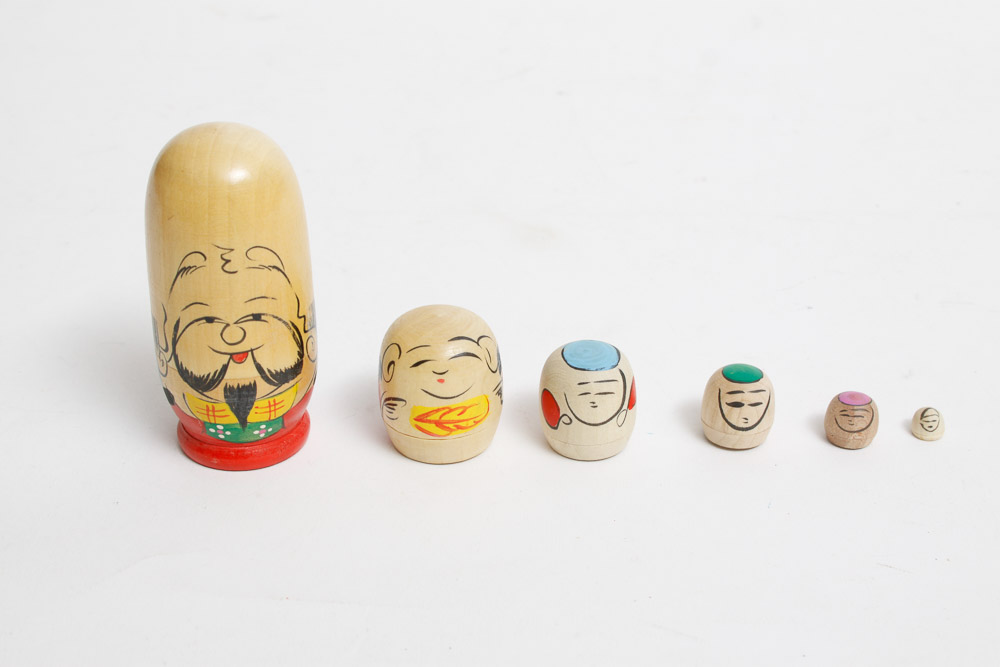 Two Nesting Eggs and Nesting Globe