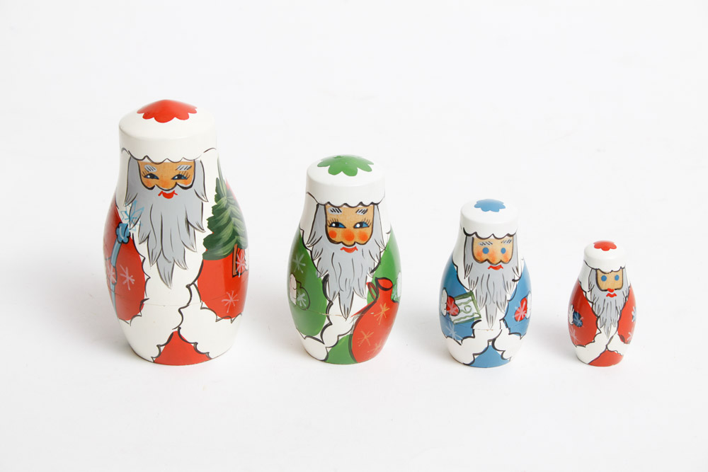 Two Nesting Eggs and Nesting Globe