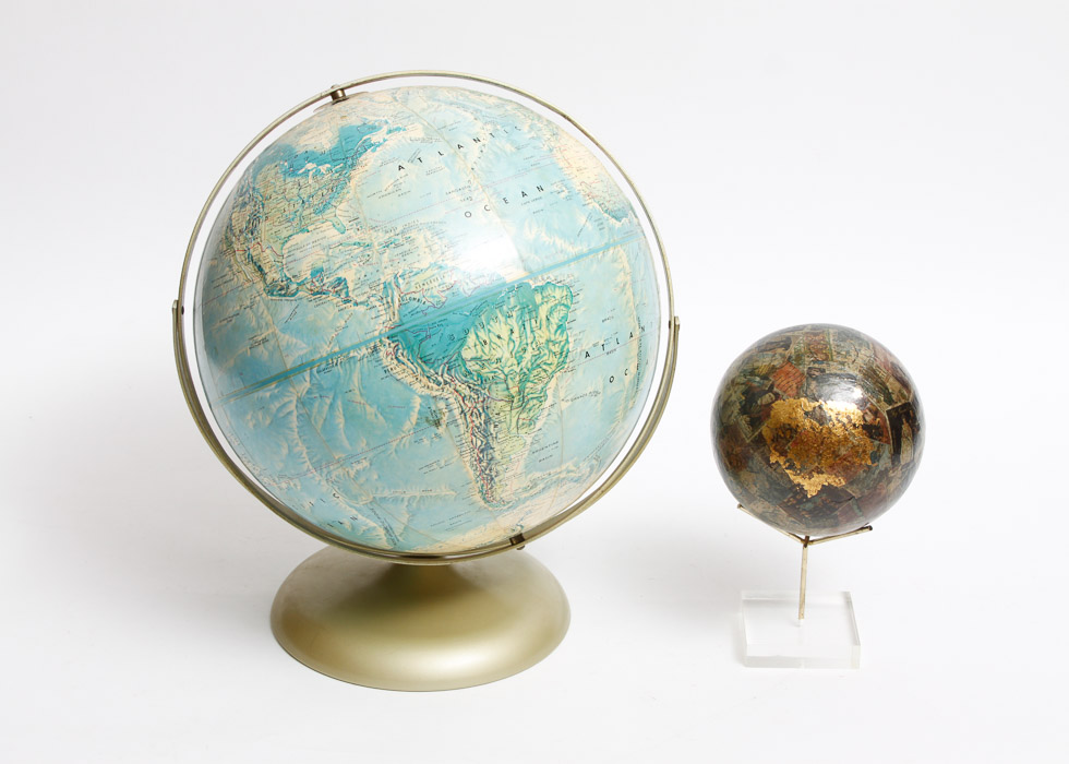 Two Decorative Globes