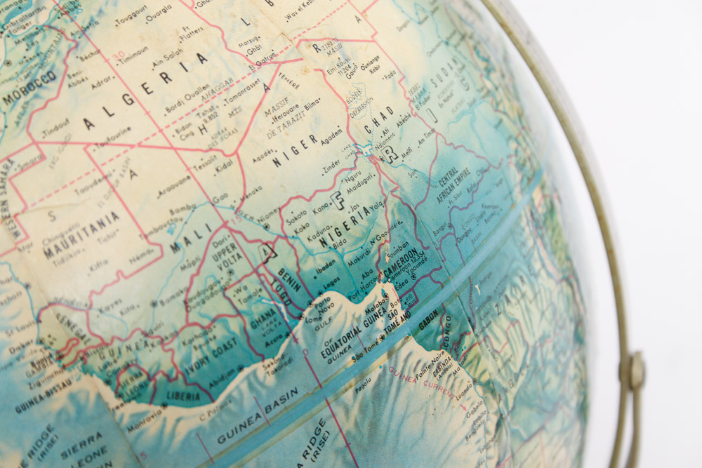 Two Decorative Globes