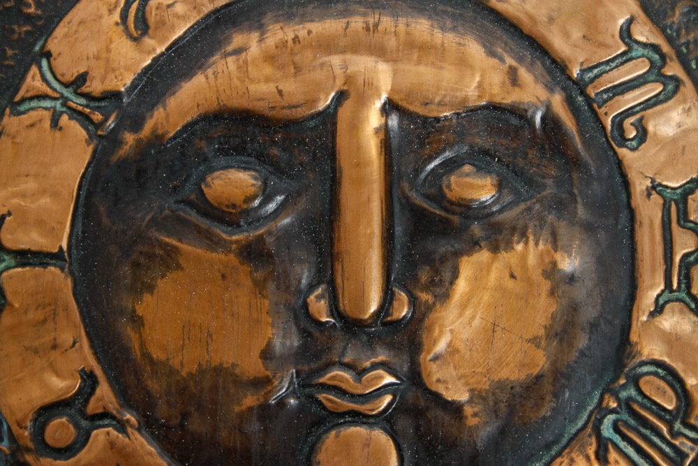 Art Nouveau Style Picture Frame and Ashtray