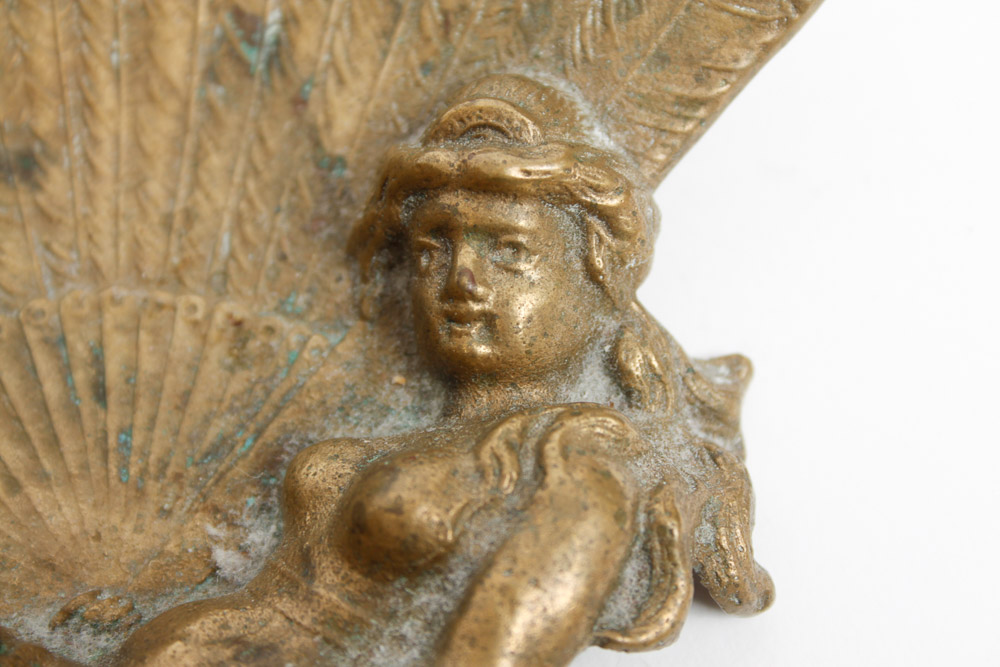 Art Nouveau Style Picture Frame and Ashtray