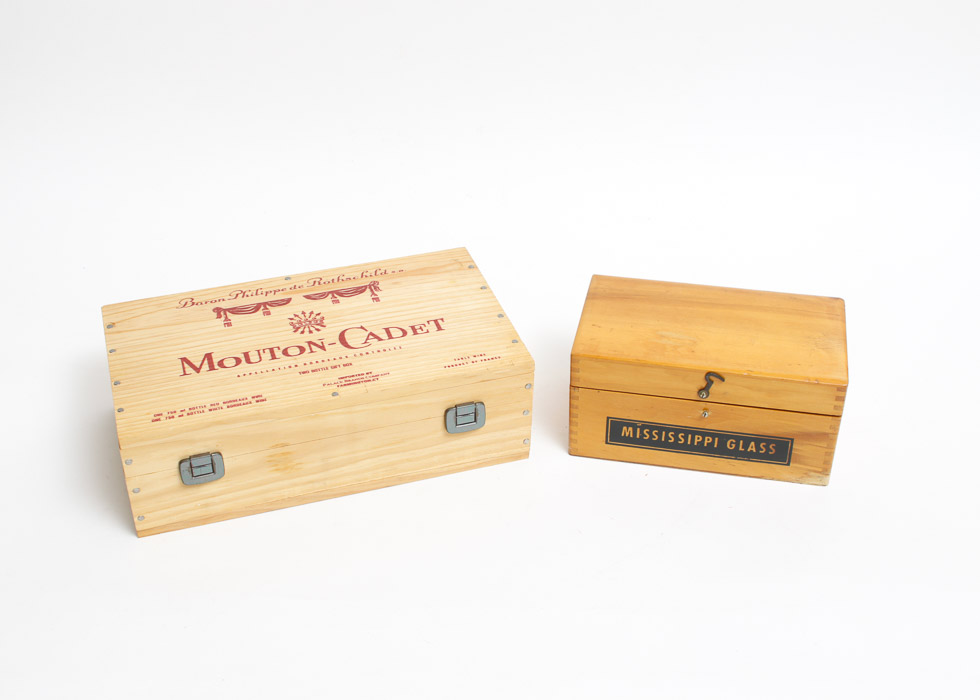Wood Advertising Boxes