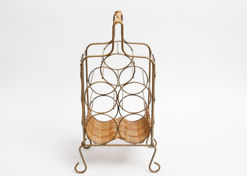 Wine Rack with Handle