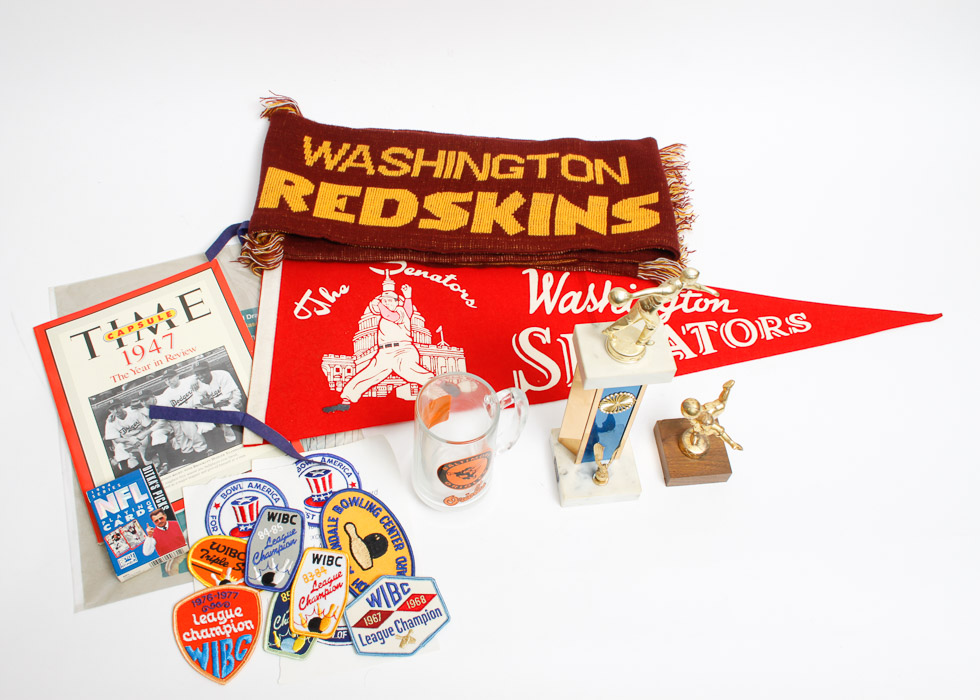 Vintage Sports Paraphenalia