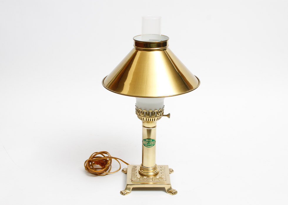 Vintage Orient Express Lamp