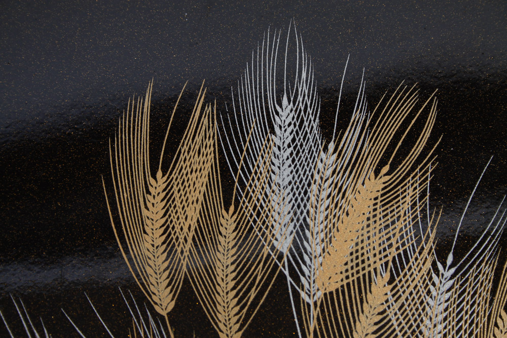 Glass Set with Two Trays