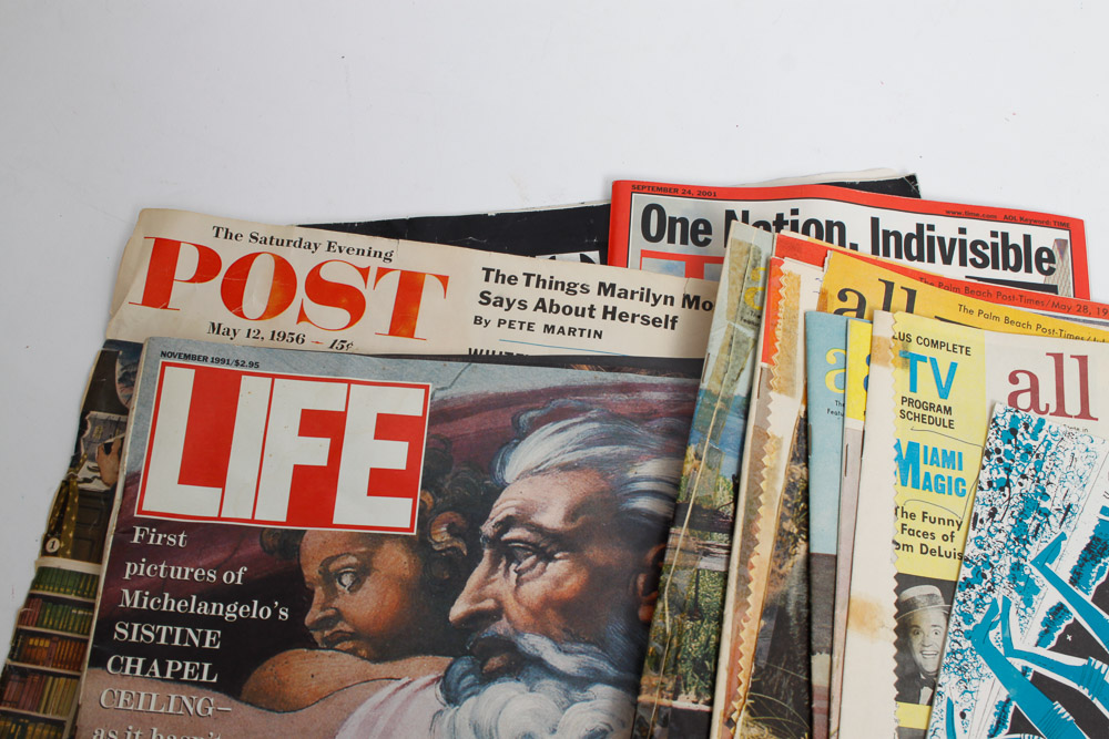 Classic Issues of Life and Time Magazine