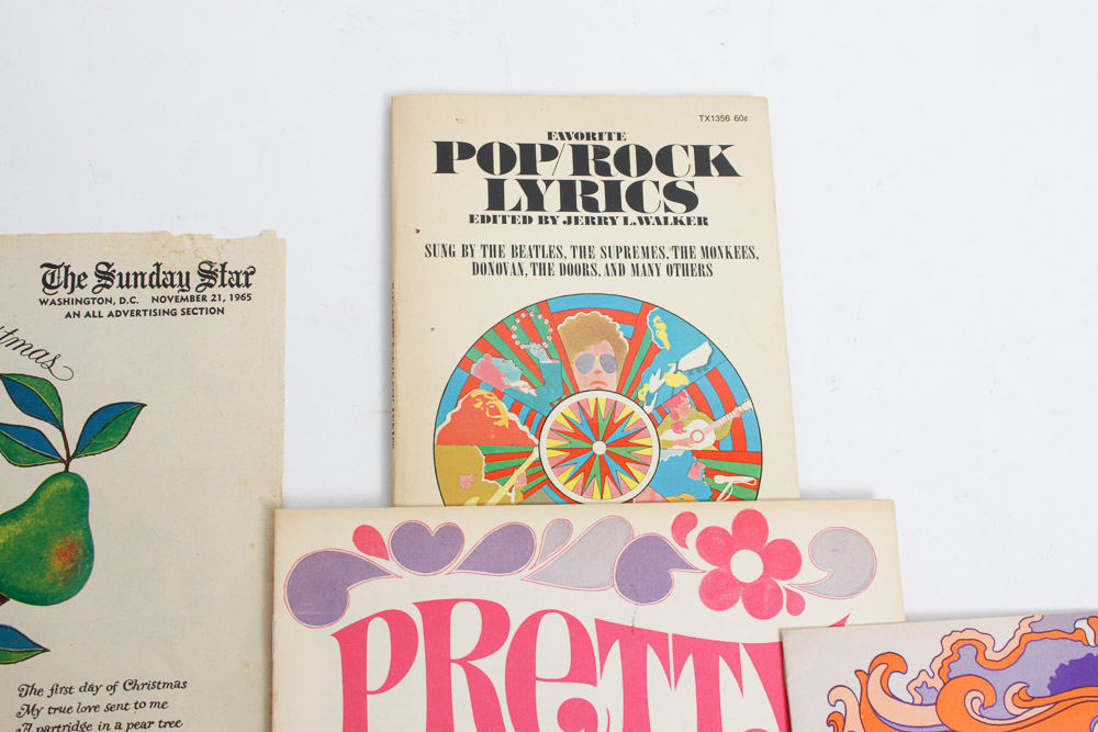 Beatles Poster and Pop Culture Ephemera