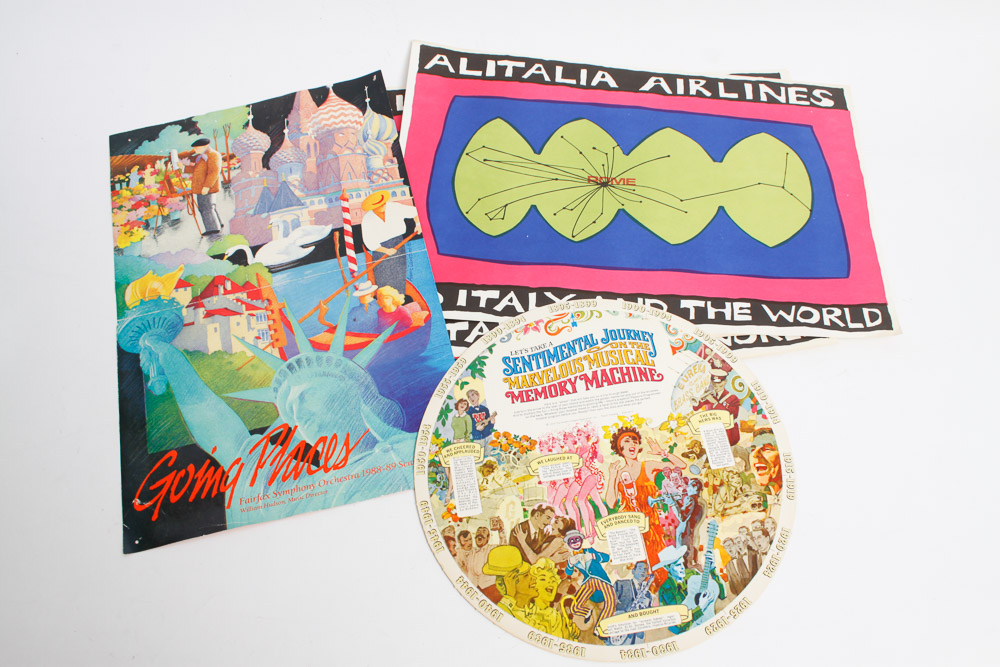 Beatles Poster and Pop Culture Ephemera