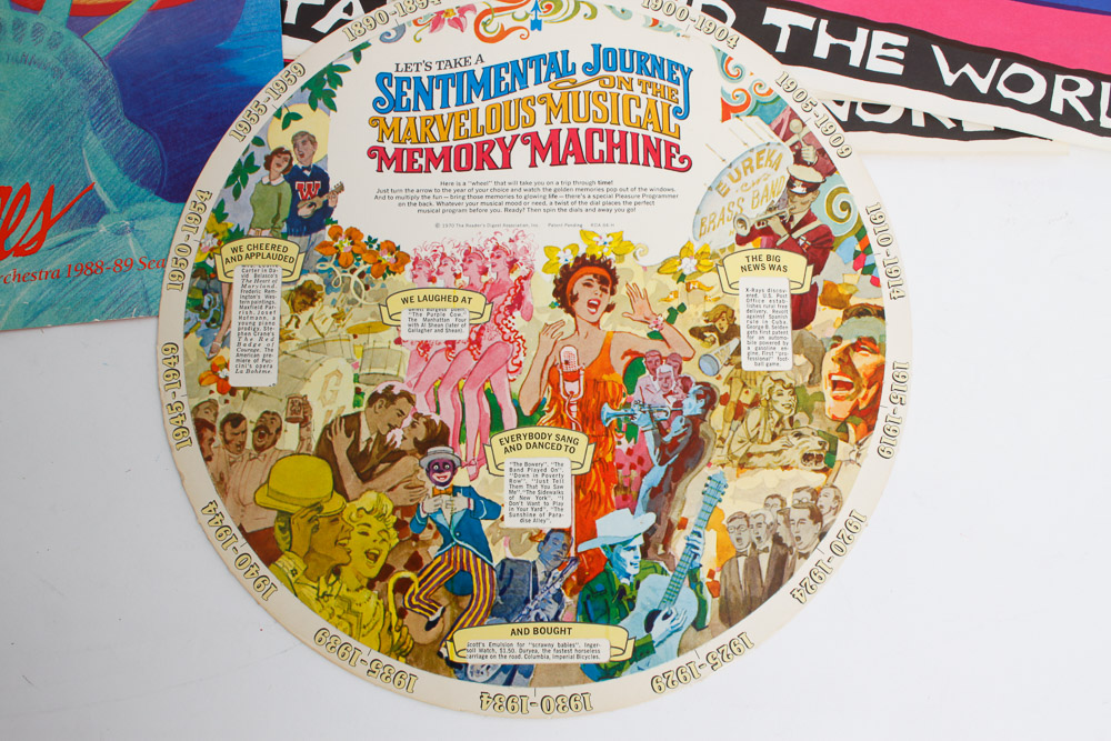 Beatles Poster and Pop Culture Ephemera