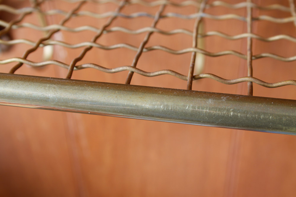 Antique Brass Hat Rack