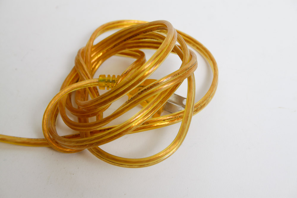 Two Bronze Table Lamps