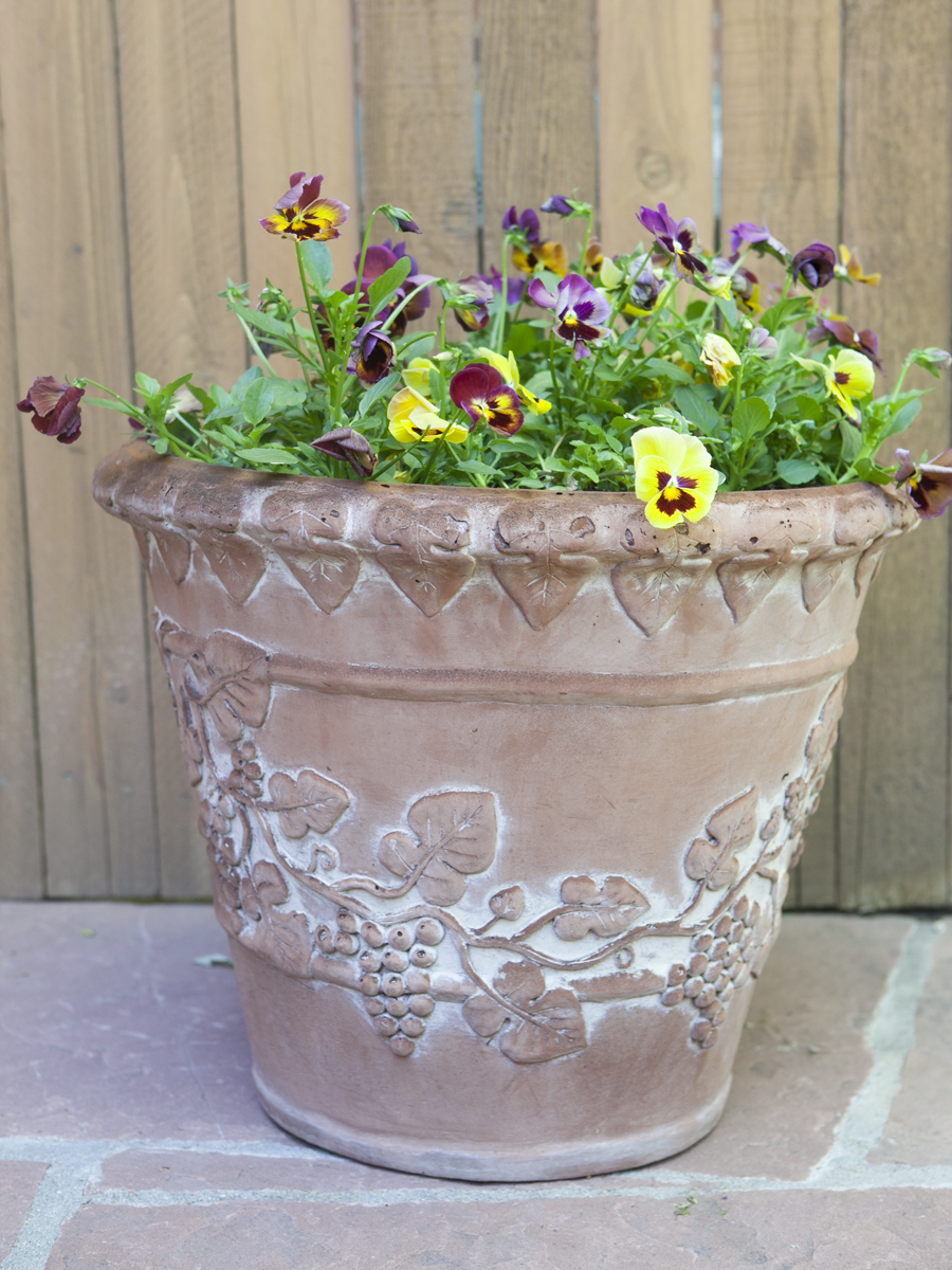 Set of Three Gardening Pots