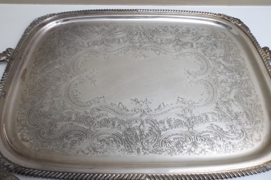 J.F. Curran & Company Silver Plate Tea Set
