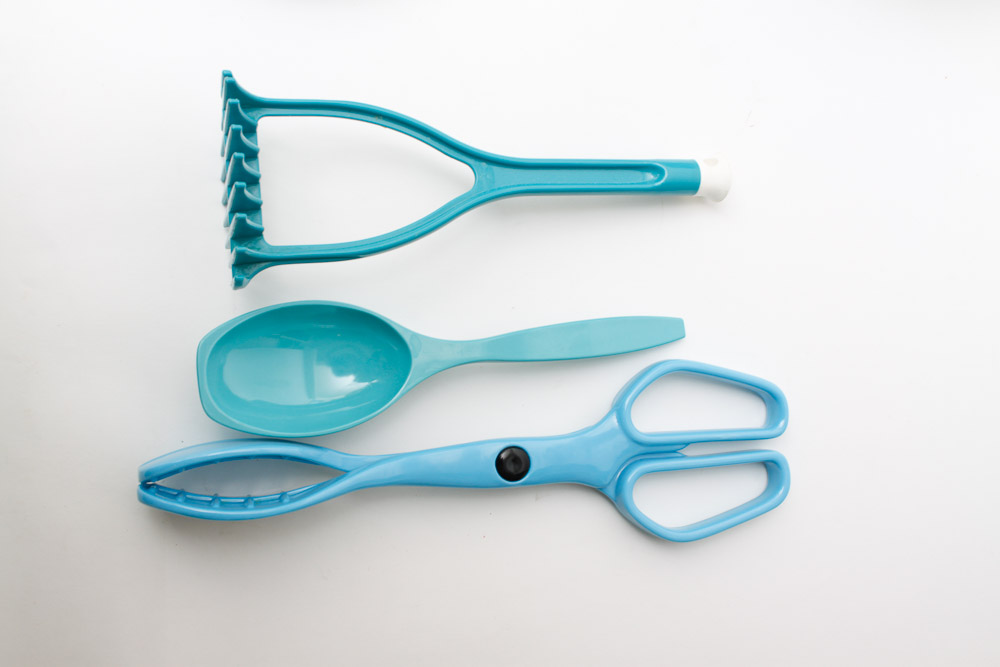 Turquoise Toned Servingware