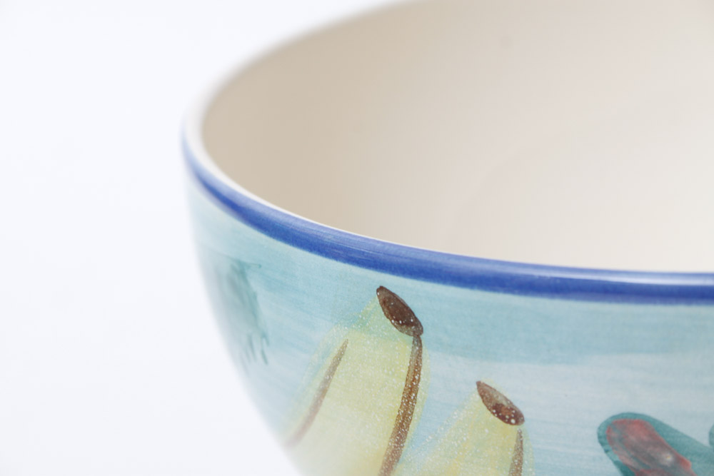 Turquoise Toned Servingware