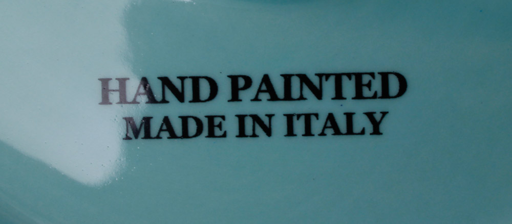 Turquoise Toned Servingware