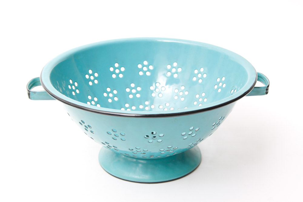 Turquoise Toned Servingware