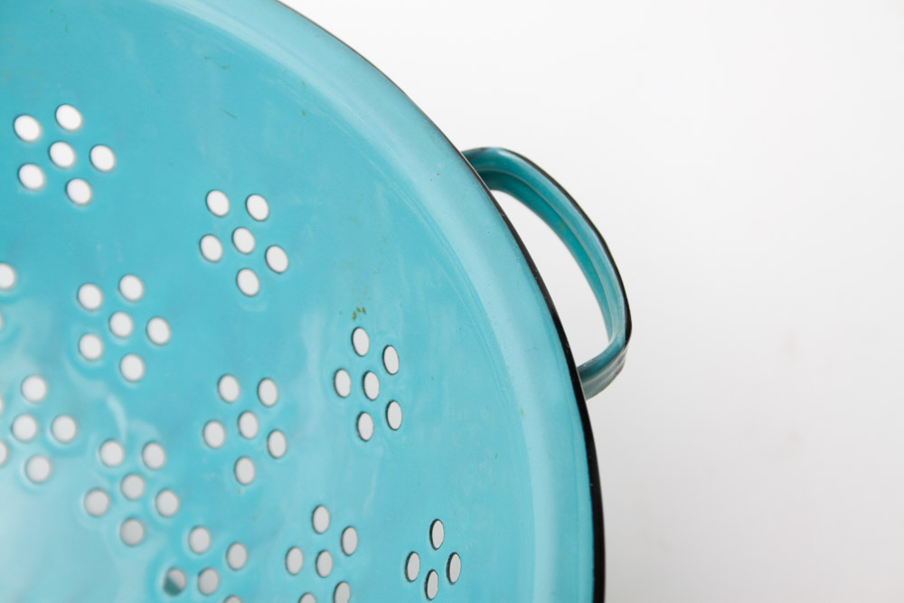 Turquoise Toned Servingware