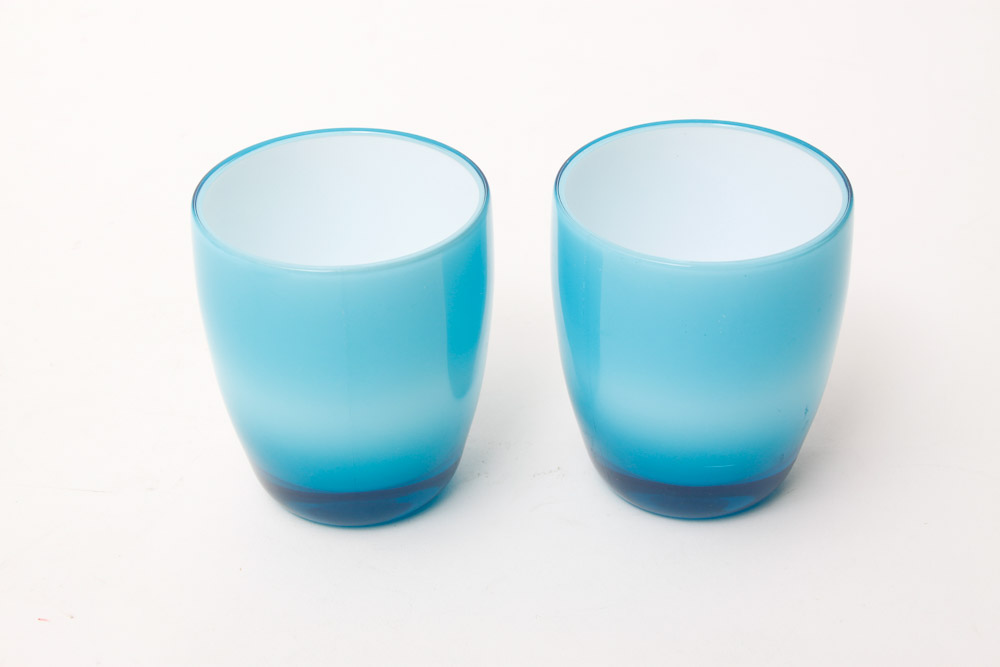 Turquoise Toned Servingware