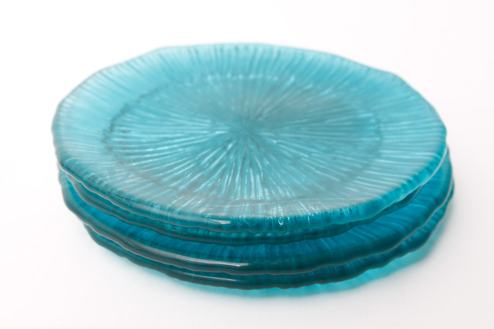Turquoise Toned Servingware