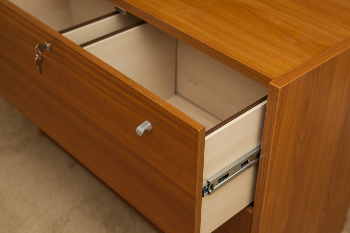 Scandinavian Design Wall Street Lateral File Cabinet