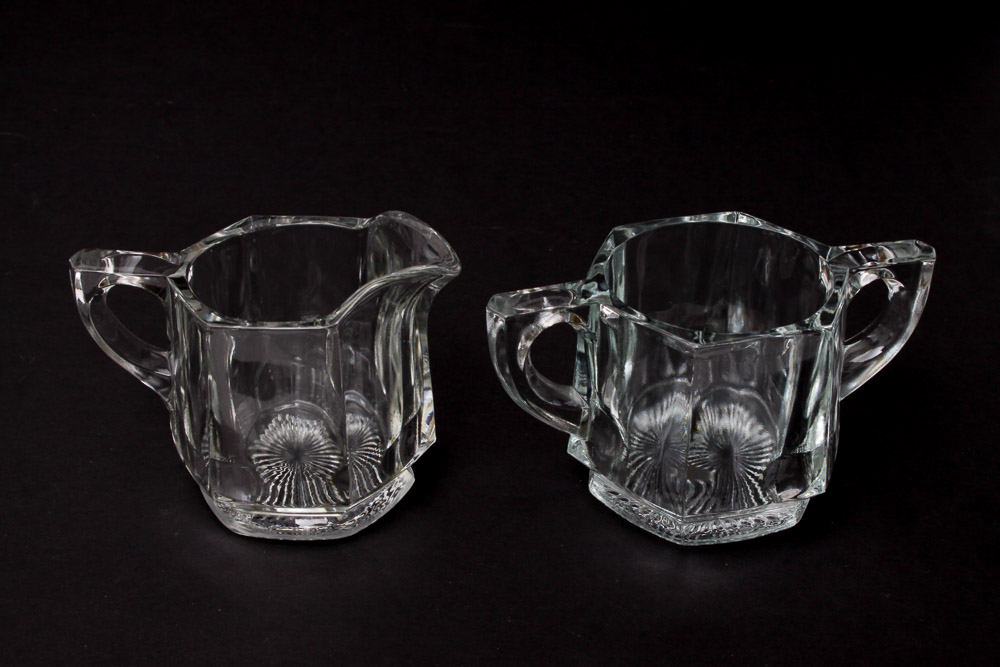 Unmarked Heisey and Heisey Style Glassware