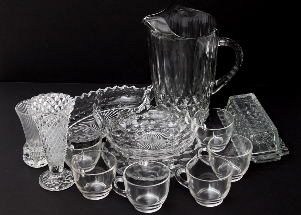 Fostoria and Federal Glassware