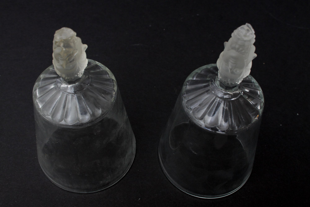 Vintage "Three Faces" Glassware