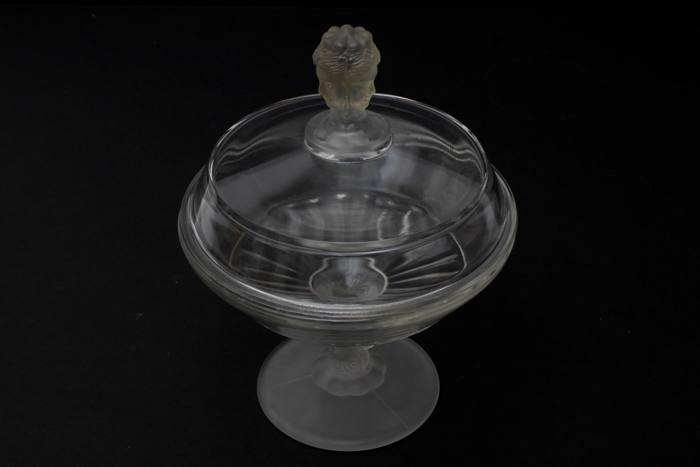 Vintage "Three Faces" Glassware