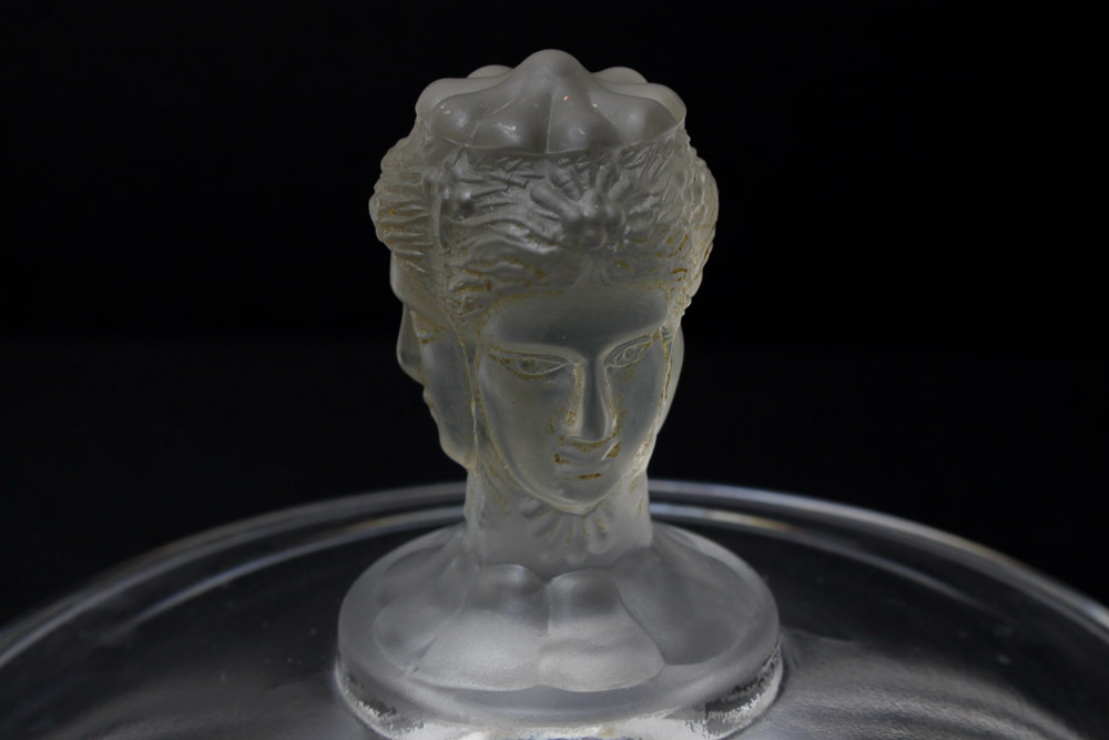 Vintage "Three Faces" Glassware