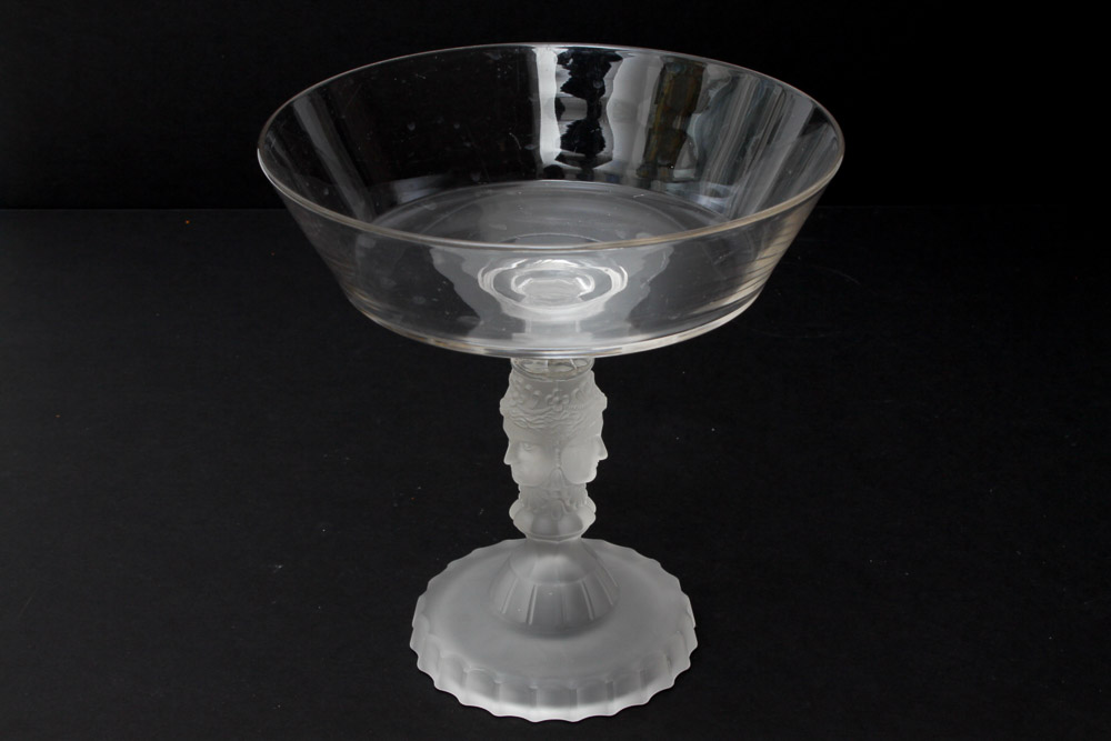 Vintage "Three Faces" Glassware