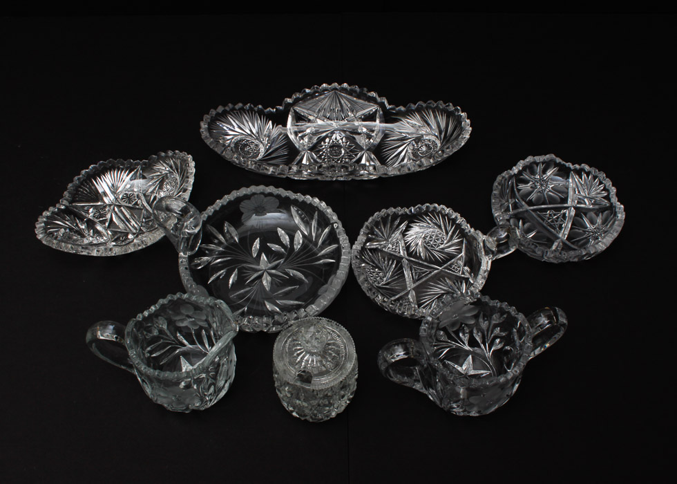 Cut Glass Assortment