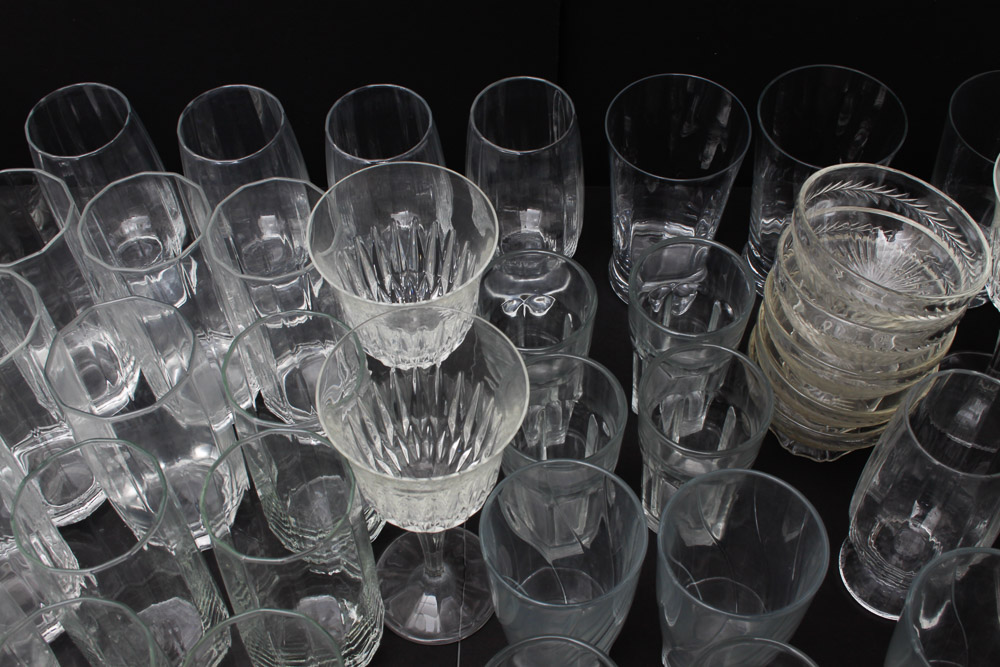 Assorted Glassware