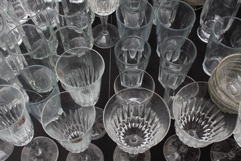 Assorted Glassware