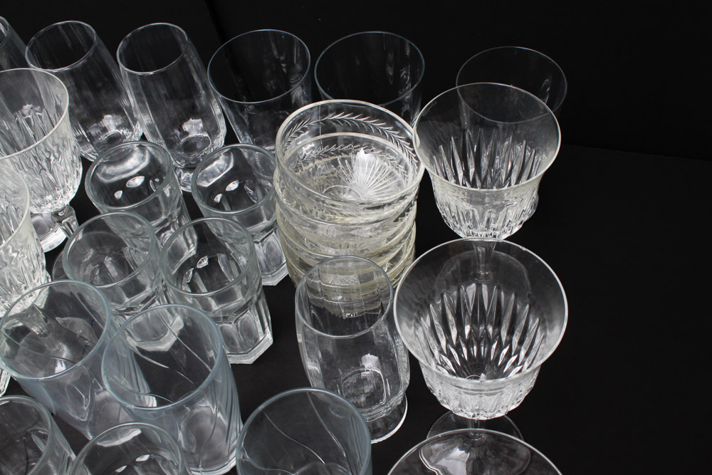 Assorted Glassware