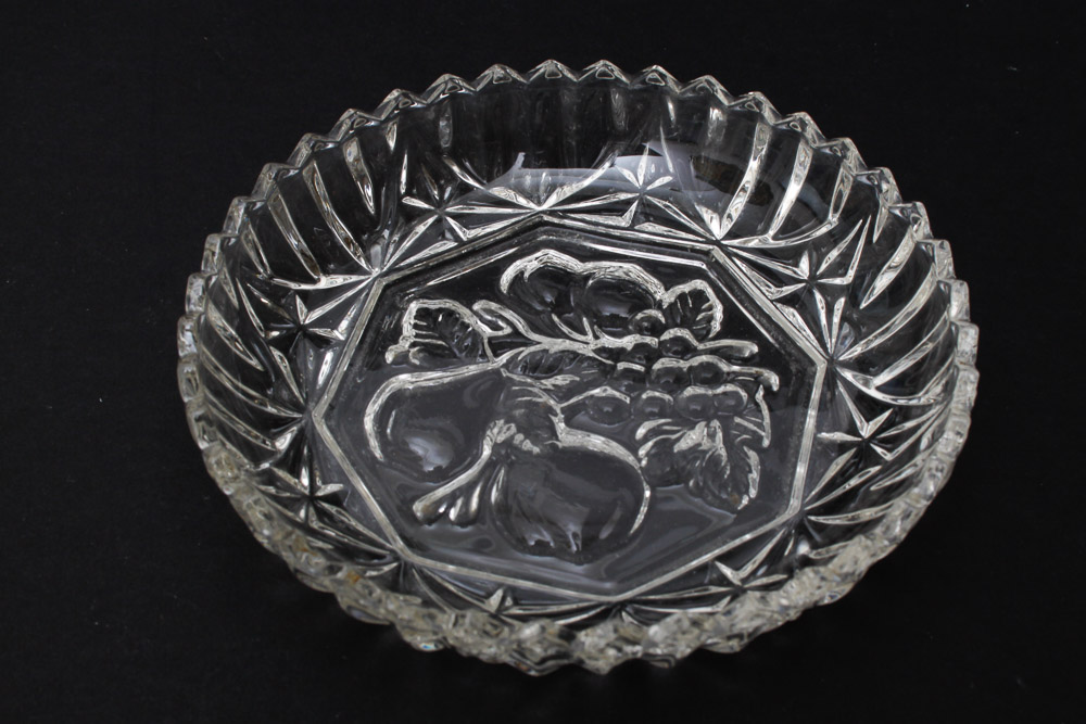 Assorted Pressed Glassware