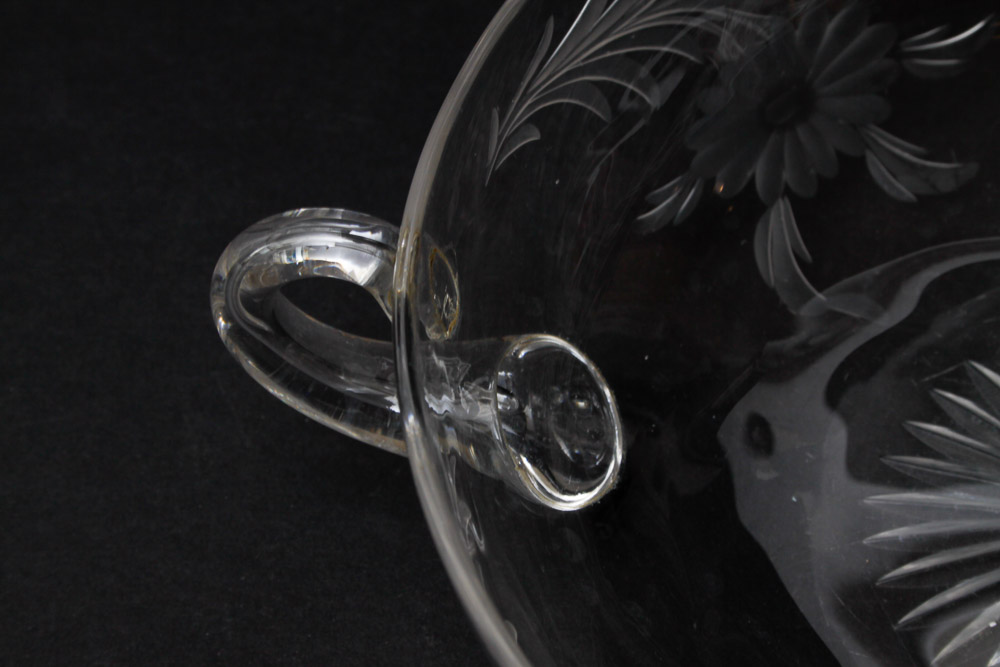 Assorted Pressed Glassware